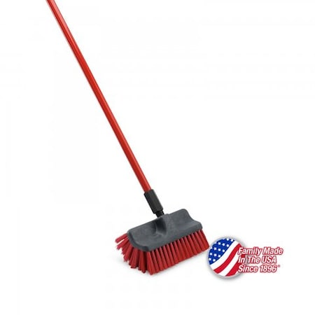 Libman Commercial Dual-Surface Scrub Brush & Handle - 532